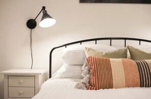 1 bedroom, iron/ironing board, travel crib, free WiFi