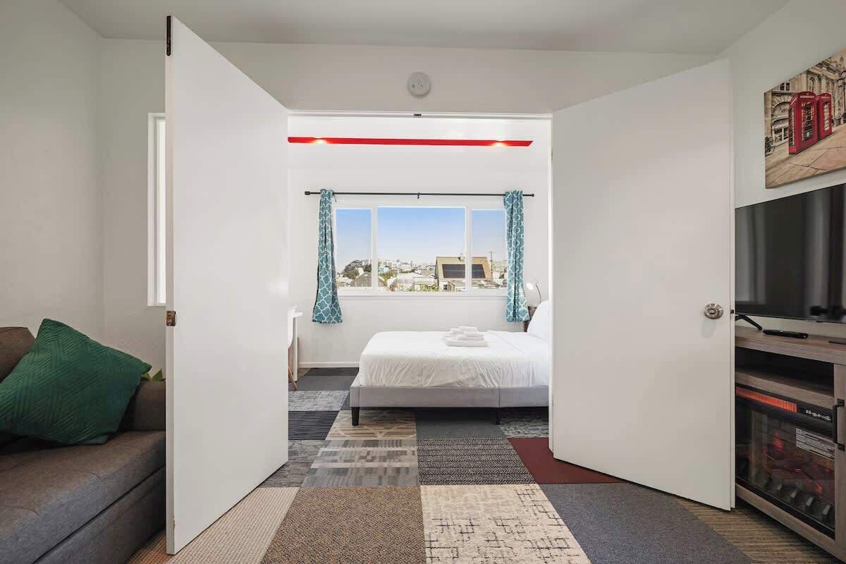 2 habitaciones, tabla de planchar con plancha y wifi 