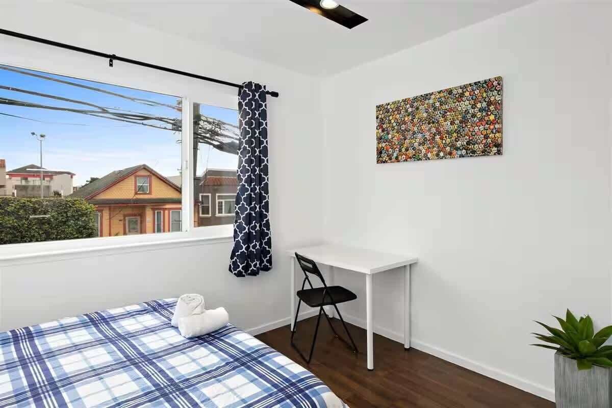 2 habitaciones, tabla de planchar con plancha y wifi 