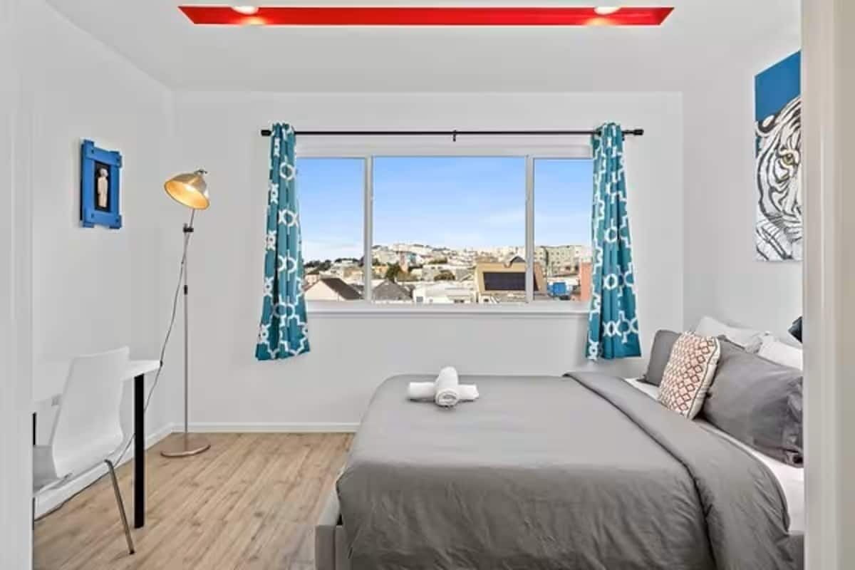 2 habitaciones, tabla de planchar con plancha y wifi 