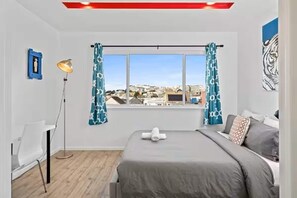 2 habitaciones, tabla de planchar con plancha y wifi 