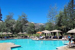 Außenpool, beheizter Pool