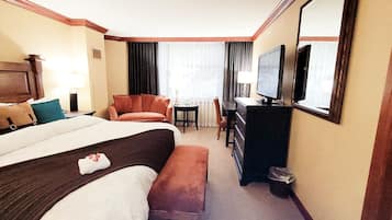 1 slaapkamer, een bureau, een strijkplank/strijkijzer, gratis wifi