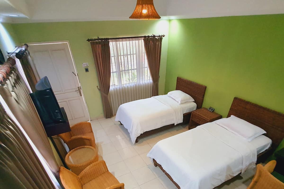 Deluxe Twin Room | Egyptian cotton sheets, premium bedding, minibar, desk