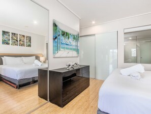 1 Schlafzimmer, BĂŒgeleisen/BĂŒgelbrett, kostenloses WLAN, BettwĂ€sche