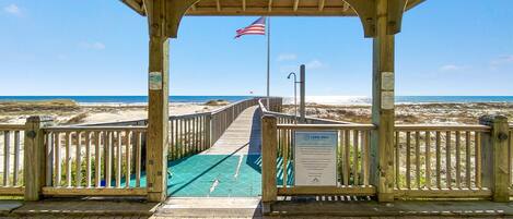 Beach nearby