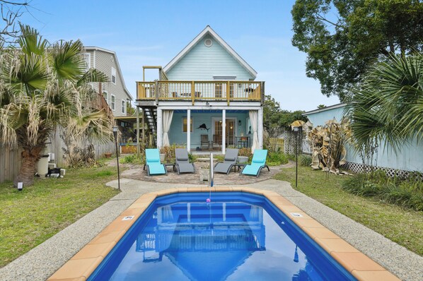 Alberca al aire libre 