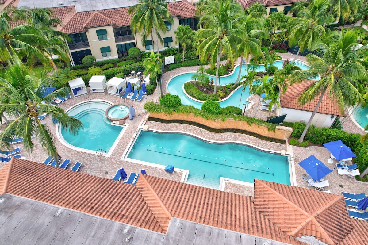 Photo 2 of Naples Bay Resort 3 bedroom condo, close to 5th, Resort Pools, Tennis, Gym & Spa