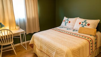 4 dormitorios, escritorio, tabla de planchar con plancha y wifi gratis