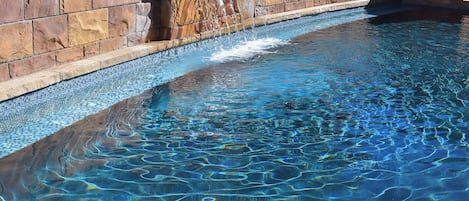 Una piscina climatizada