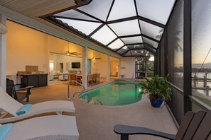 Piscine chauffée