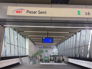 Train station shuttle