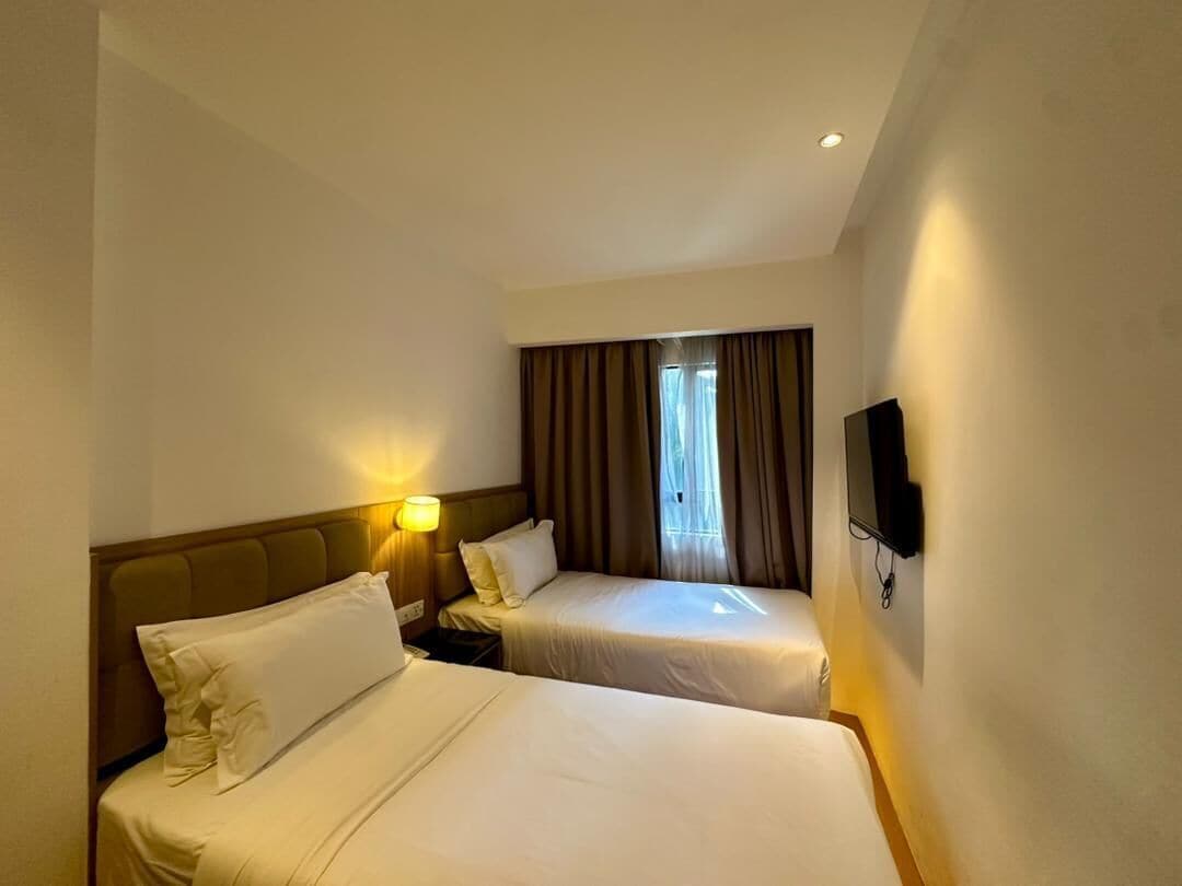 デラックス ツインルーム | ミニバー、セーフティボックス (室内)、デスク、WiFi (無料)