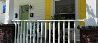 The Yellow-Shuttered House apt B