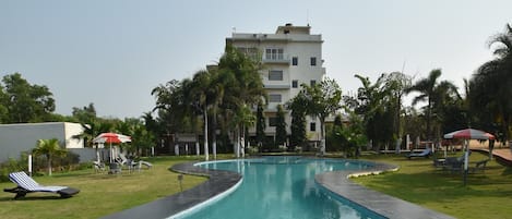 Voorkant van accommodatie