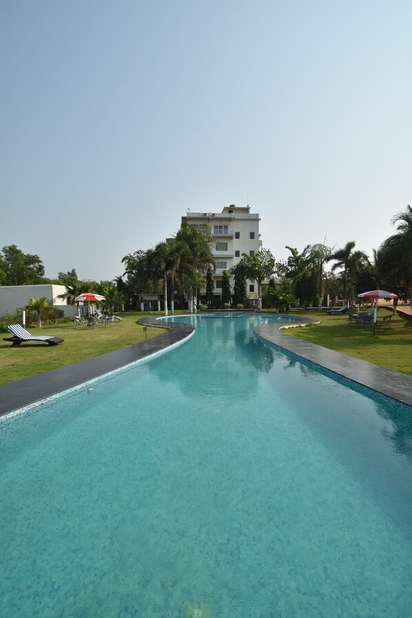 Fassade der Unterkunft