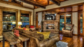 House, 5 Bedrooms | Living room - Big River by Escape to Blue Ridge (McCaysville)