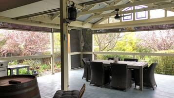 Opções para refeição ao ar livre