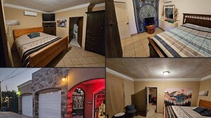 A multi-room apartment with a bedroom, living room, and kitchen area. - Home away from home (San Felípe)