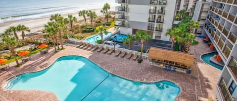 Indoor pool, a heated pool