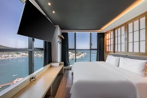 Literie de qualité supérieure, chambres insonorisées, Wi-Fi gratuit