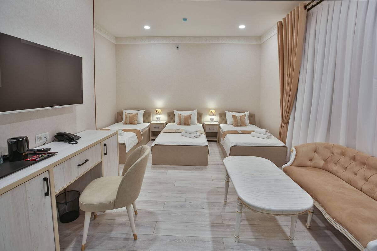 Standard Triple Room, 3 Twin Beds, Non Smoking, City View | Premium bedding, down comforters, desk, free WiFi