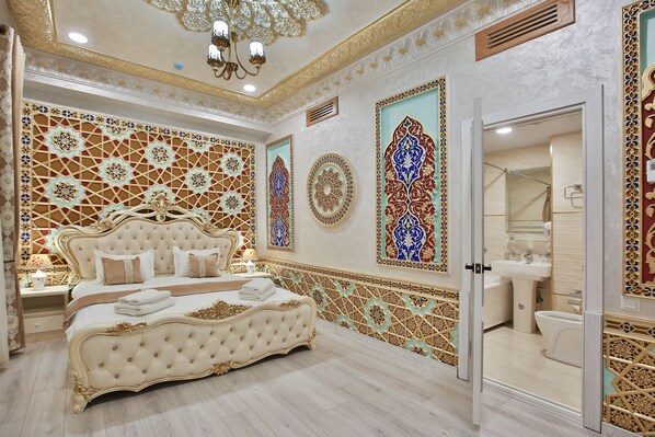 Luxury Double Room, 1 Bedroom | Premium bedding, down comforters, desk, free WiFi - Hotel Asian Plaza (Bukhara)