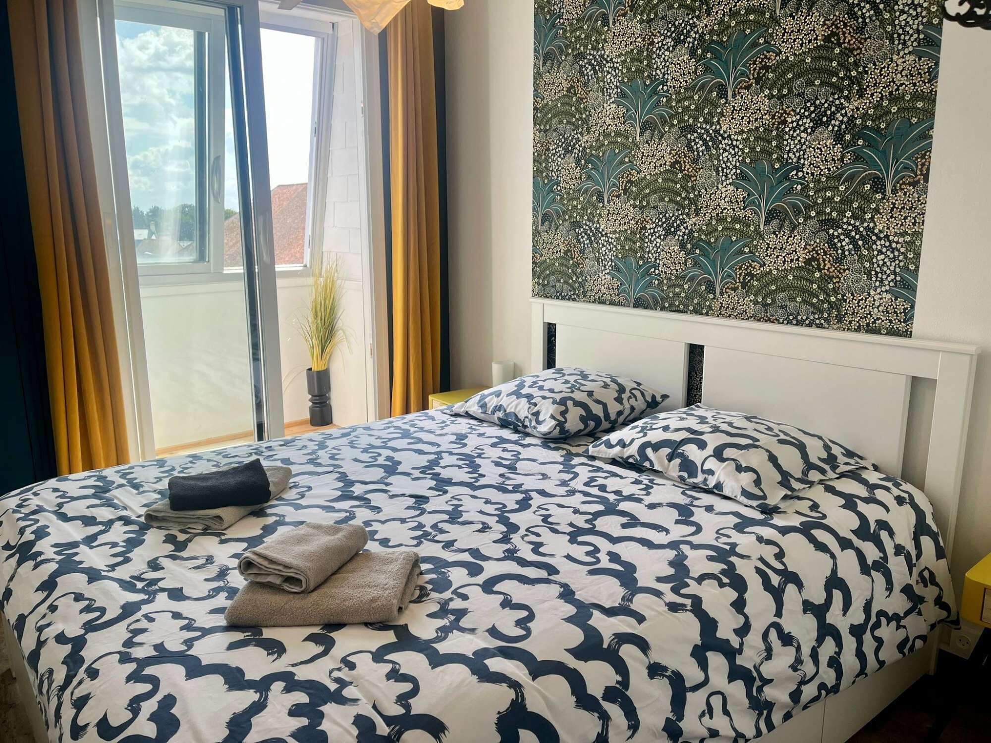 2 slaapkamers, beddengoed