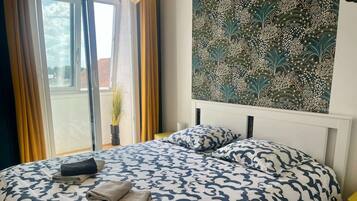 2 slaapkamers, beddengoed