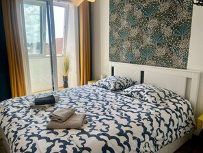 2 bedrooms, bed sheets - Appt Centre de Courseulles - 100m de la Plage (Courseulles-sur-Mer)