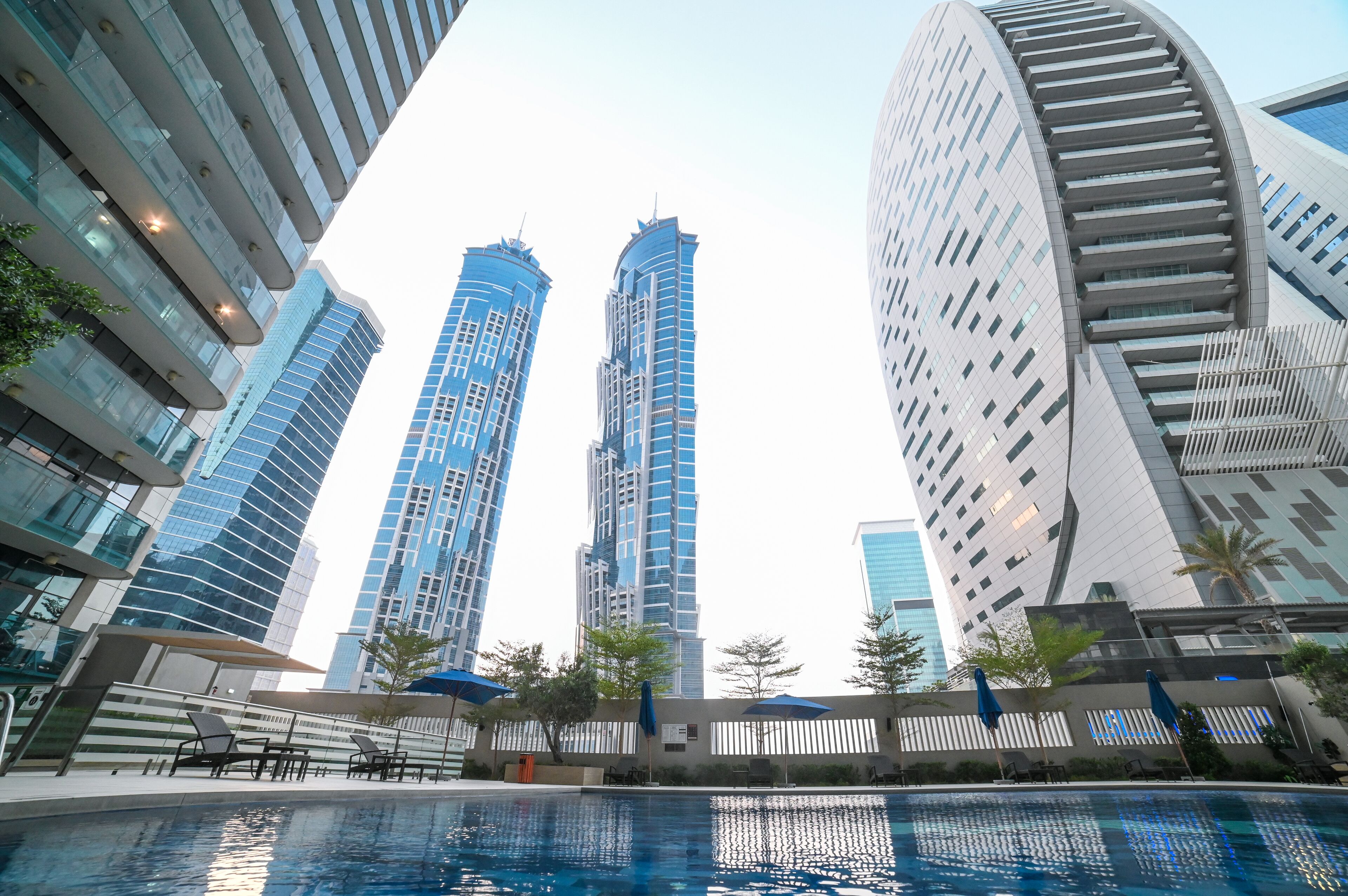 Indoor pool, outdoor pool