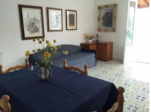 Interior - Mela House in Canneto - Sea and Aeolian Islands View from Lipari (Canneto)