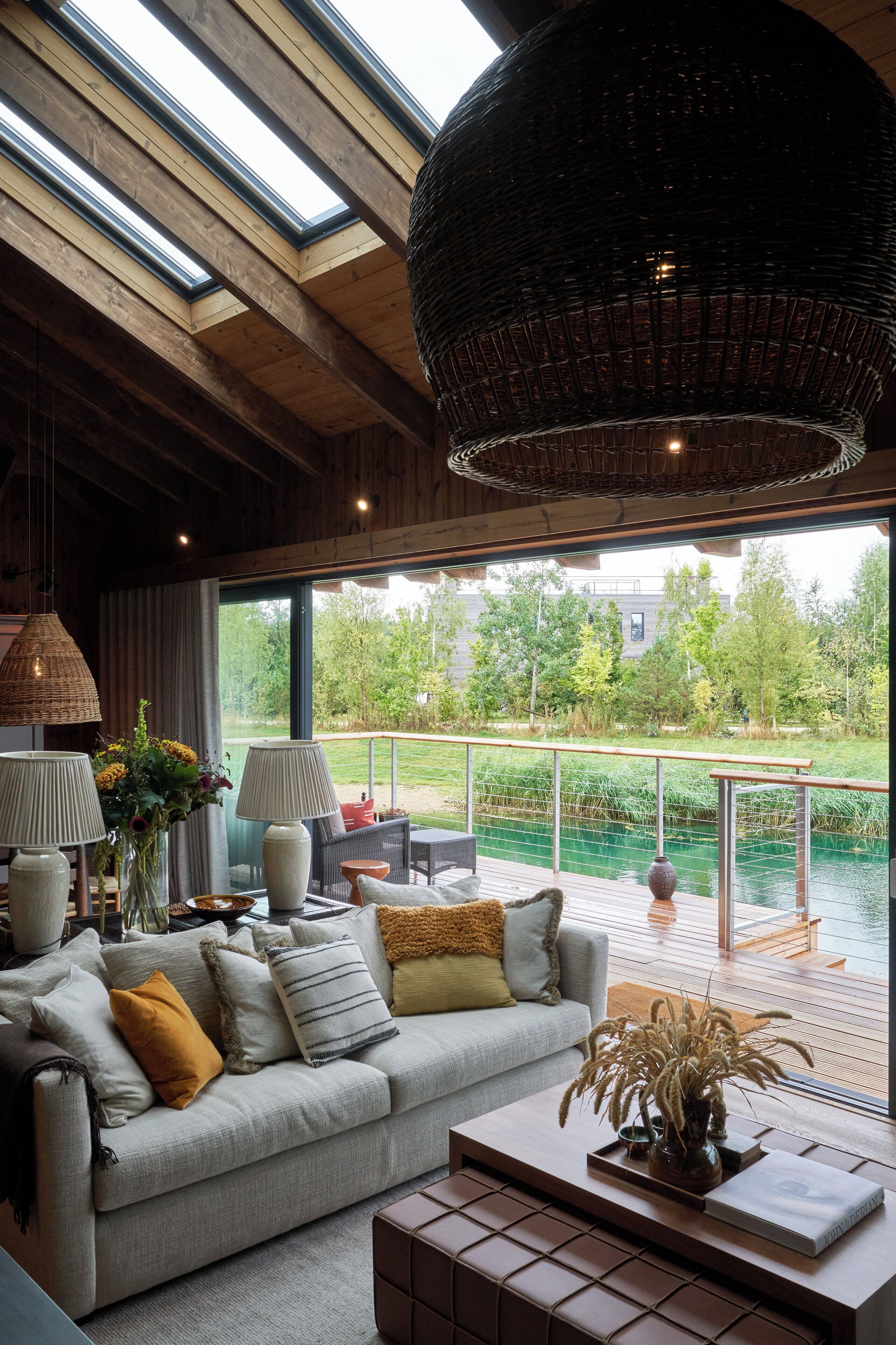 Cabaña, 2 habitaciones, junto al lago | Vista al lago