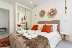 2 chambres, fer et planche à repasser, Wi-Fi gratuit, draps fournis