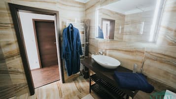 Towels, soap