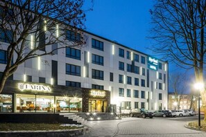 Overnatningsstedets facade