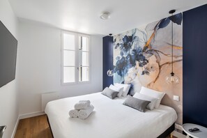 2 chambres, fer et planche Ă repasser, Wi-Fi gratuit, draps fournis