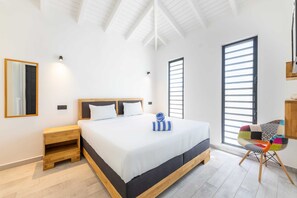 2 bedrooms, iron/ironing board, WiFi, bed sheets - Blue Bay | The Reef | Balcony (Sint Michiel)