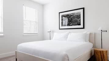 1 dormitorio, colchones viscoelásticos, decoración individual