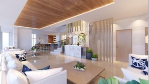 Appartamento, 1 letto king con divano letto | Soggiorno | TV 30 pollici con canali digitali