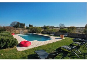 Udendørs pool, opvarmet pool