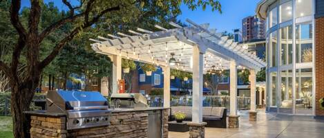 Àrea exterior de l'allotjament