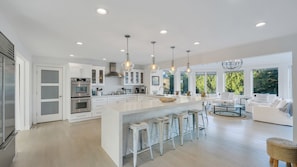 Fridge, microwave, oven, stovetop - Contemporary Colonial home with pristine Peconic bay views, Heated... (Southold)