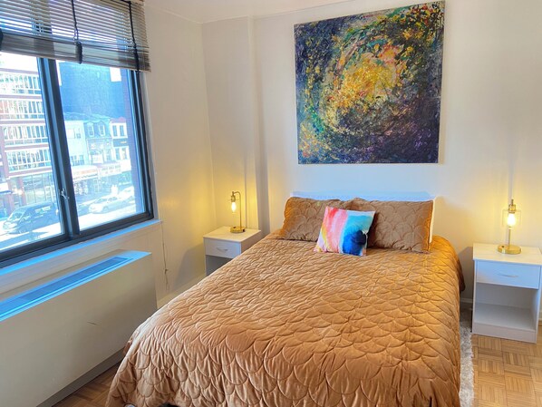 1 bedroom, desk, iron/ironing board, free WiFi