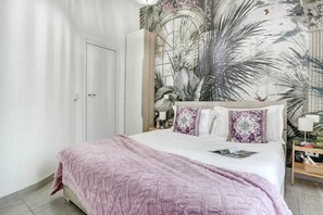 2 chambres, fer et planche à repasser, Wi-Fi, literie fournie