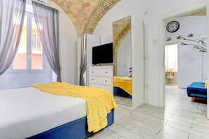 2 chambres, fer et planche Ă repasser, Wi-Fi, draps fournis