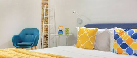 2 habitaciones, tabla de planchar con plancha, wifi y ropa de cama