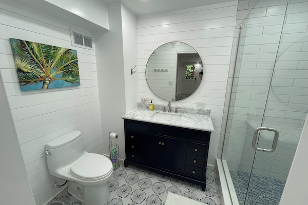 First level bathroom