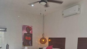 Down duvets, Select Comfort beds, minibar, individually decorated - Hotel La Placita (Río Lagartos)