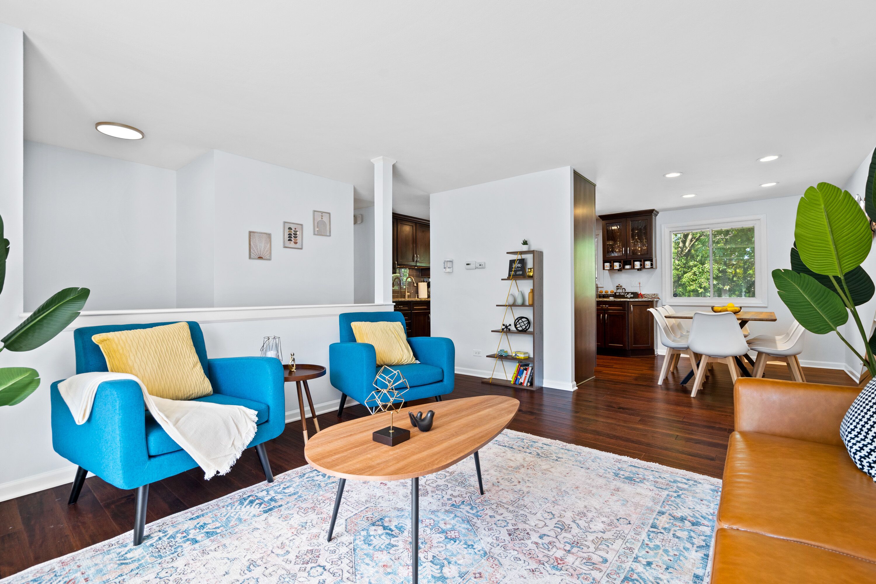 Smart TV, foosball, table tennis, books